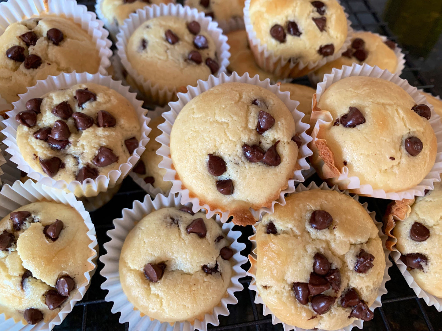 3g Net Carb KETO/GF Chocolate chip muffins
