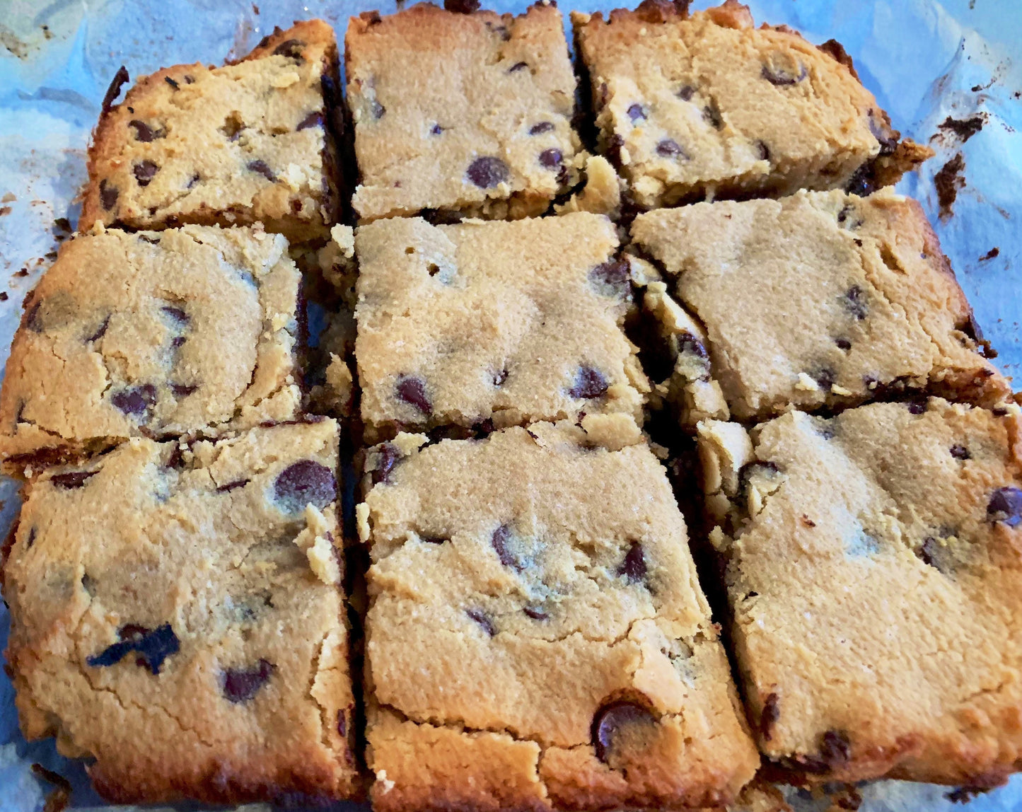 2g net carb Soft Bake Keto/Gf Cookie Bars
