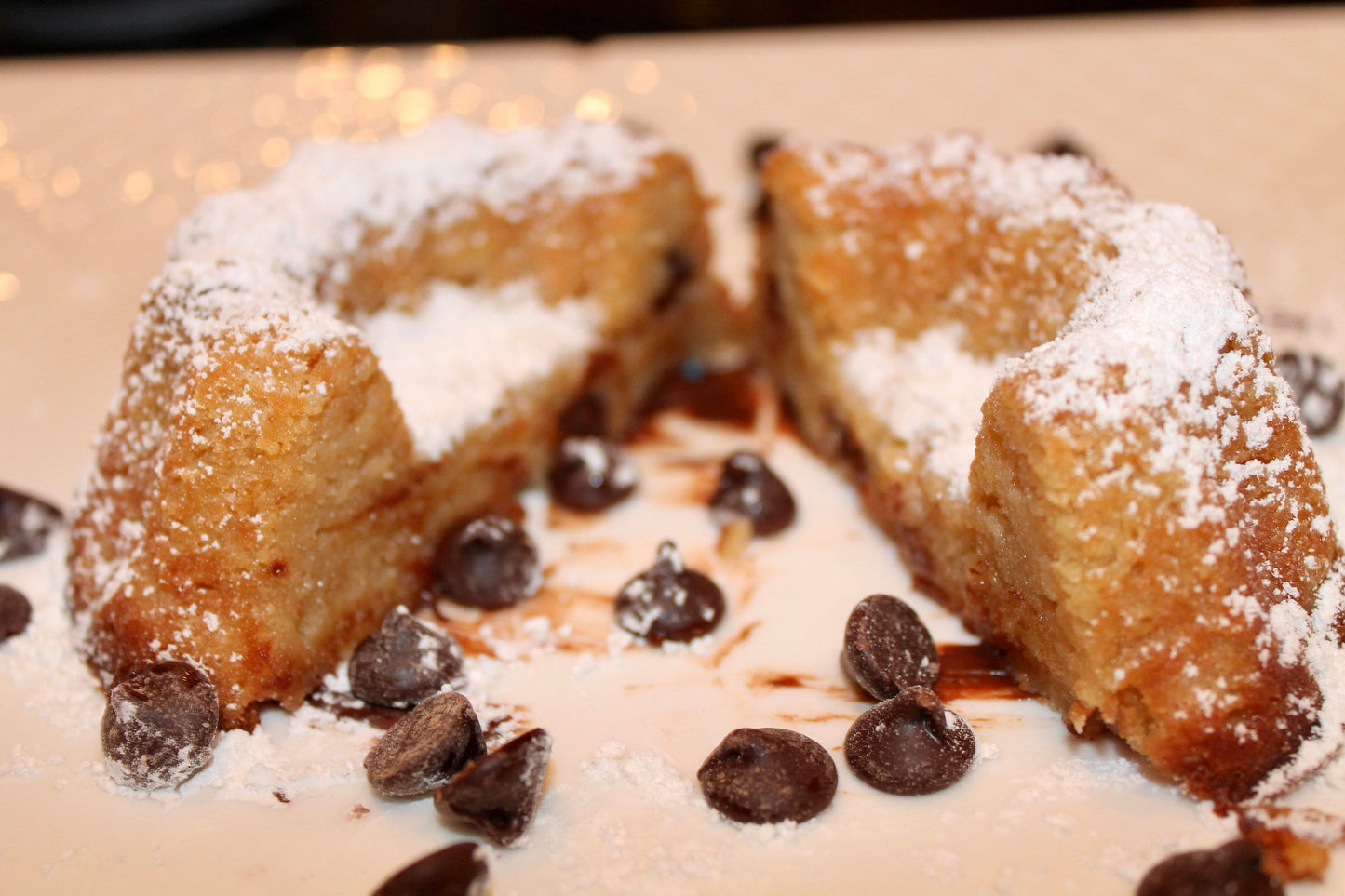 2g net KETO/GF Chocolate Chip Bundt Cakes