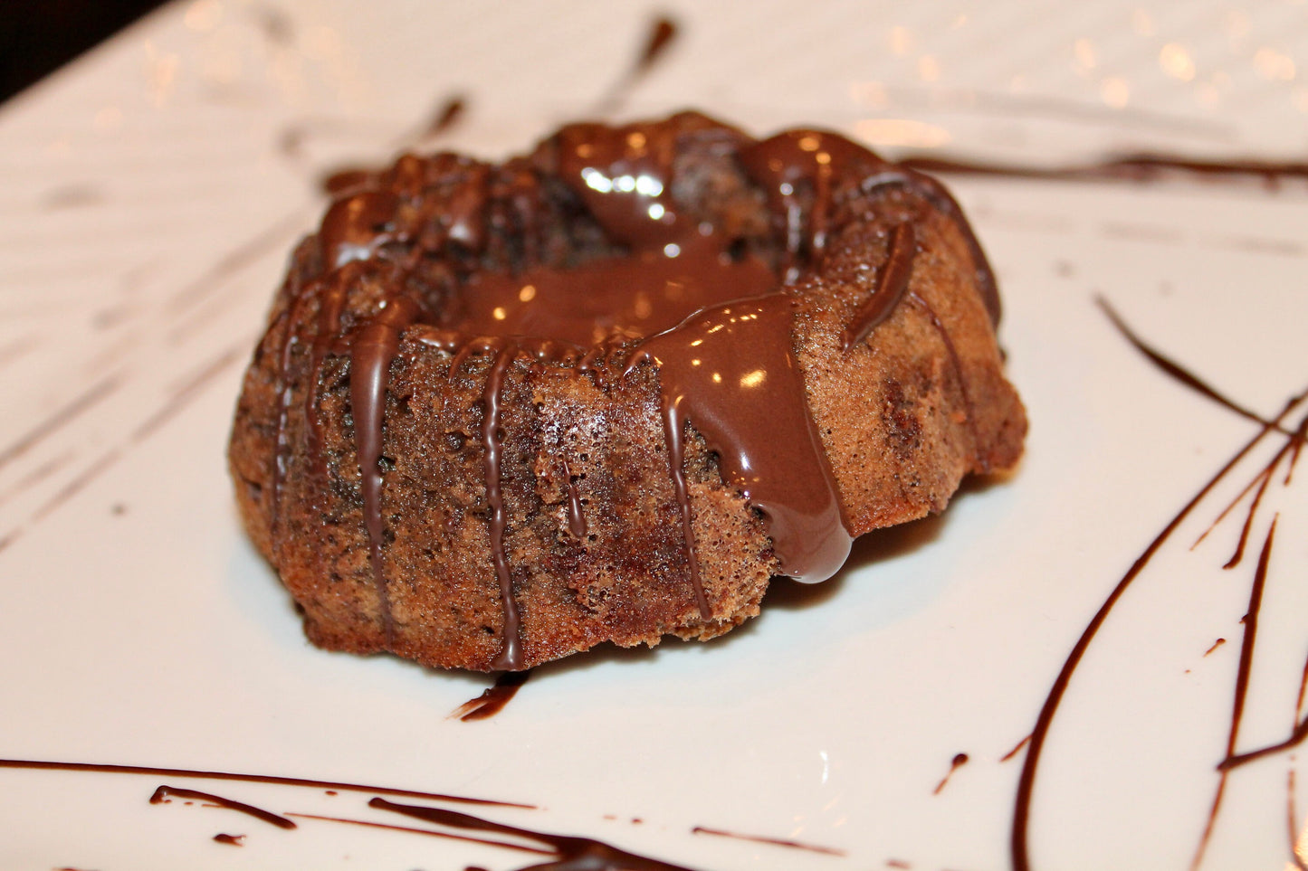 2g net KETO/GF Chocolate Bundt Cakes