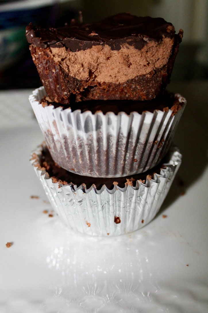 KETO/GF Mini Chocolate Cheesecakes