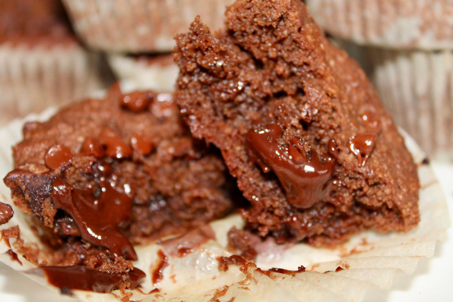 2.2g net carb Double Chocolate Chip muffins