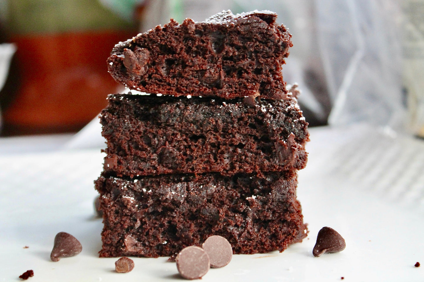 LOW FAT Fudge Brownies