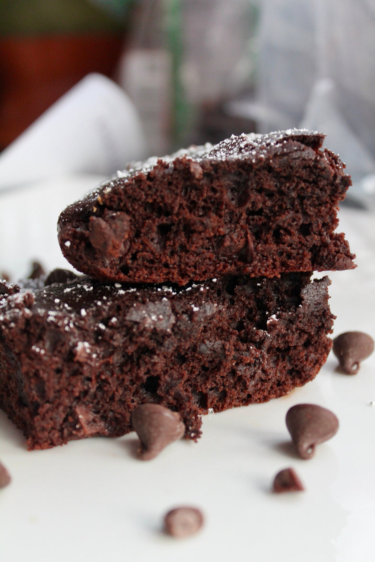 LOW FAT Fudge Brownies