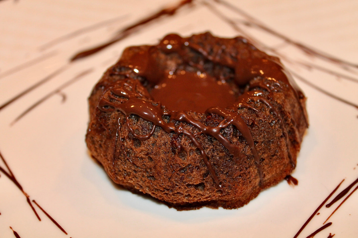 2g net KETO/GF Chocolate Bundt Cakes