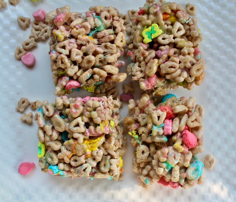 Lucky Charms Rice Krispy Treats