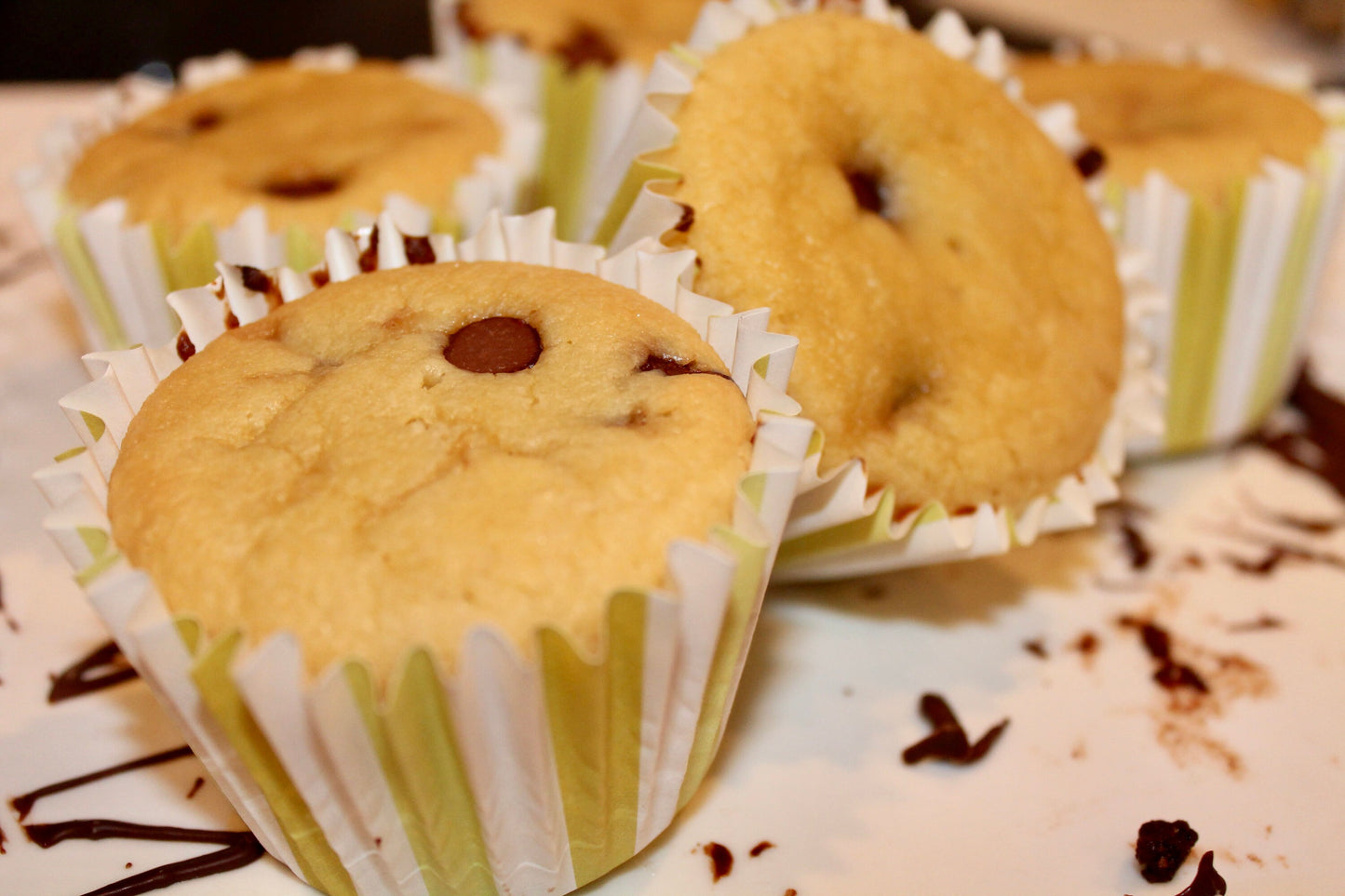 3g Net Carb KETO/GF Chocolate chip muffins