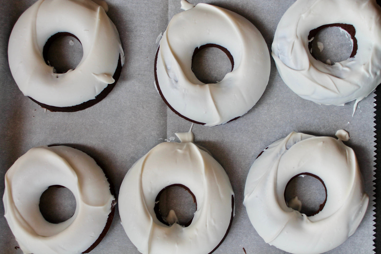 LOW FAT Chocolate Donuts