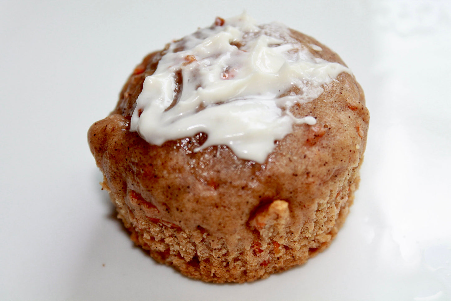 LOW FAT Carrot Cake Muffins