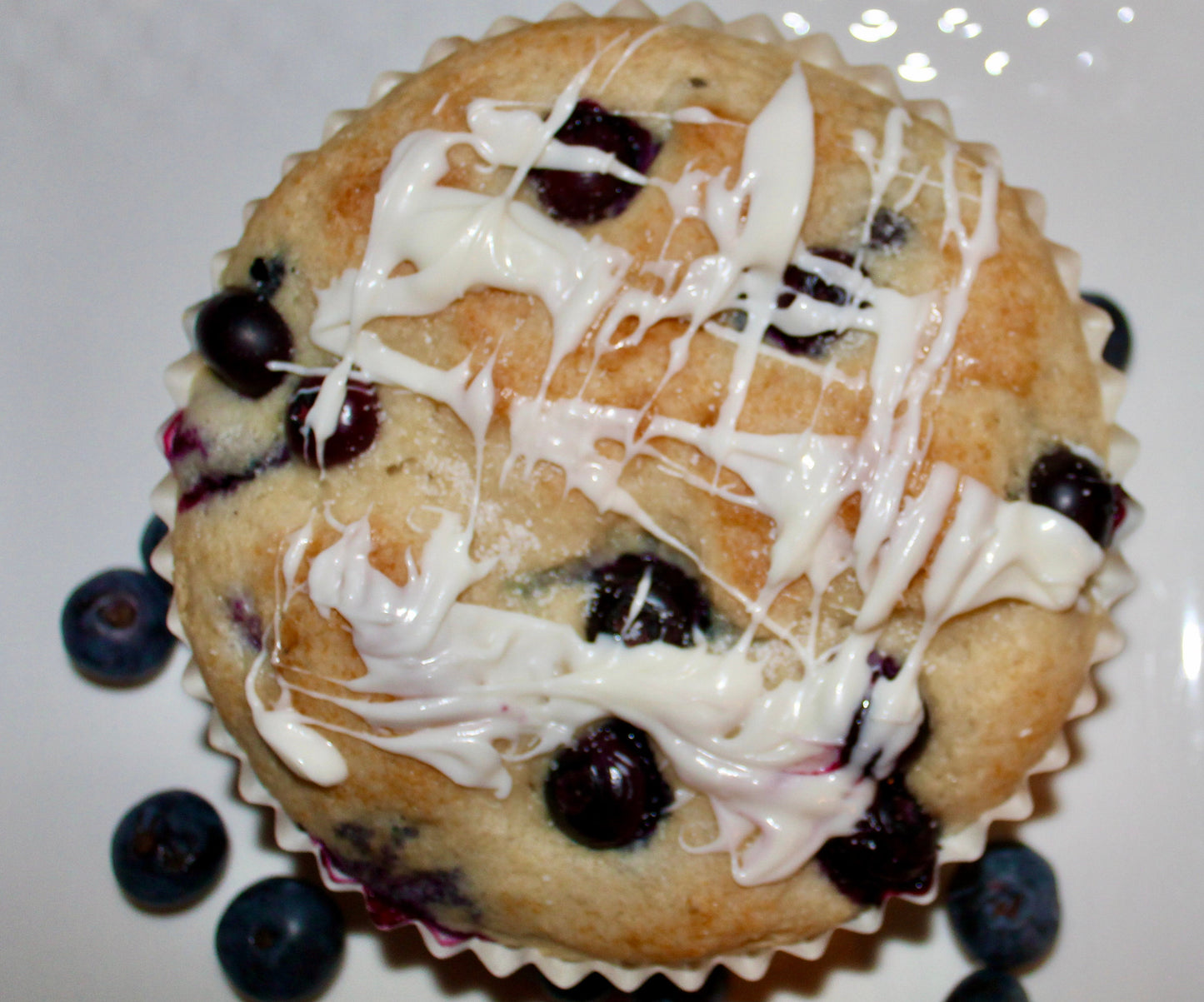FAT FREE Blueberry muffins