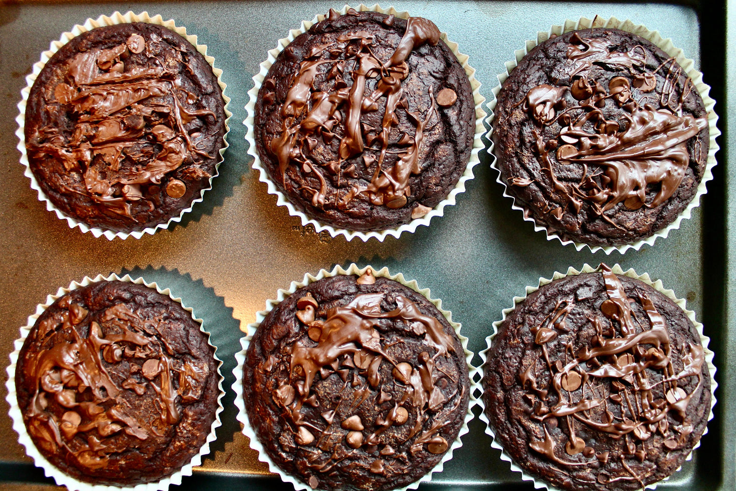 FAT FREE Chocolate Muffins
