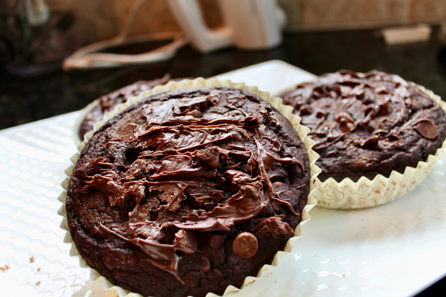 FAT FREE Chocolate Muffins
