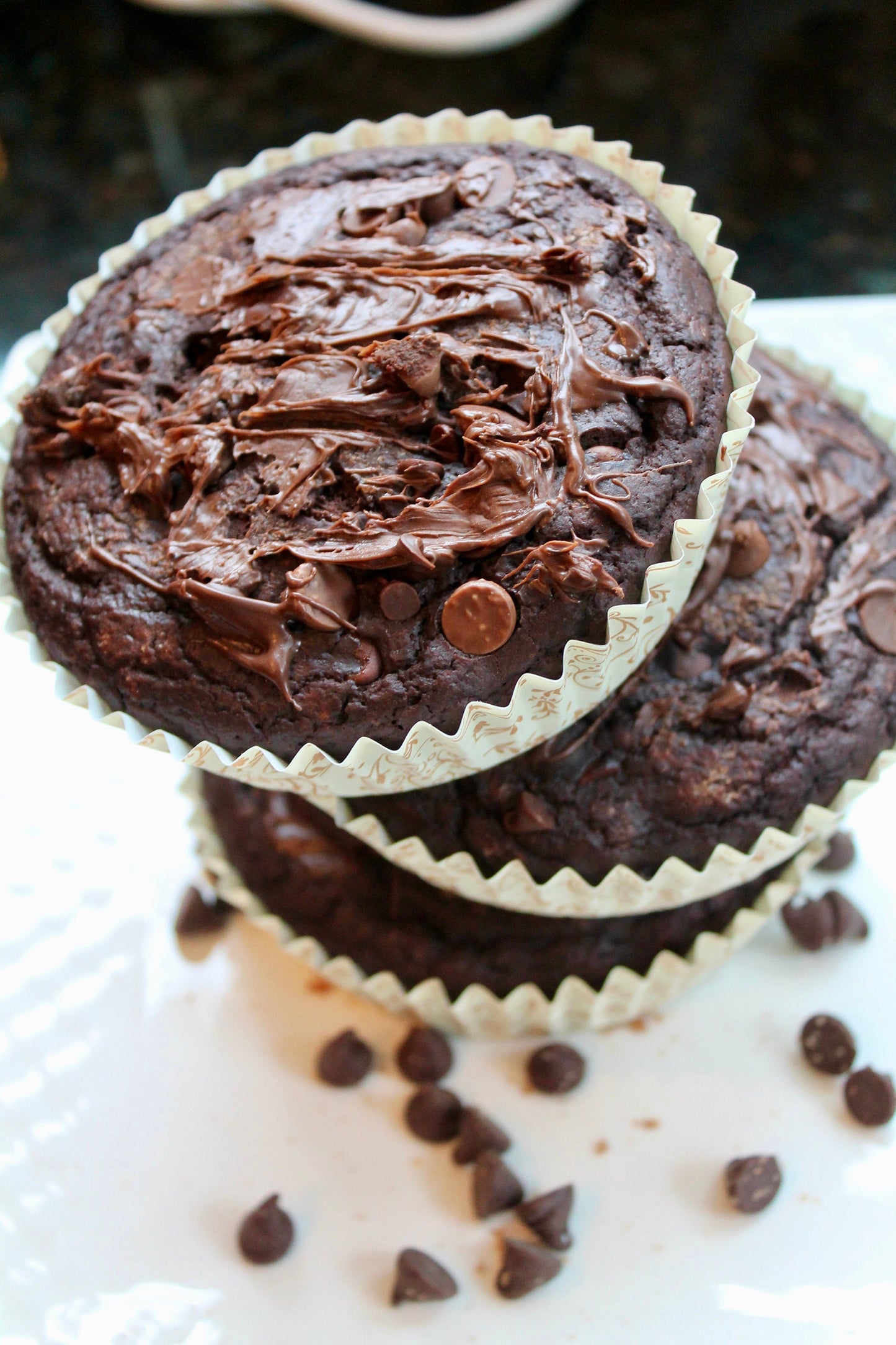 FAT FREE Chocolate Muffins