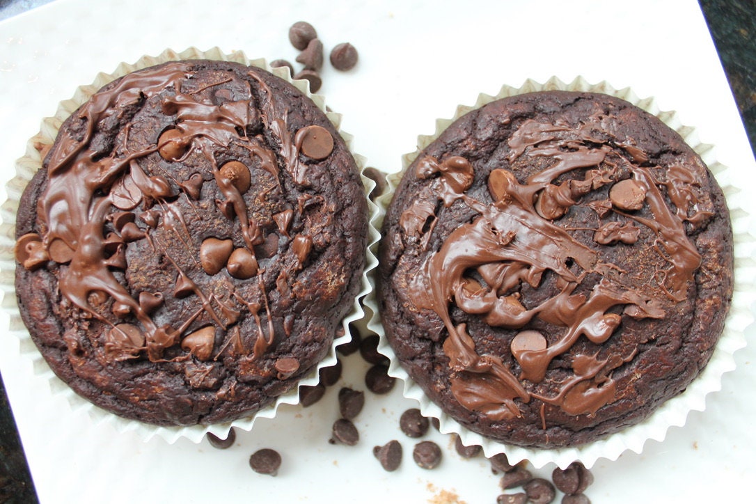 FAT FREE Chocolate Muffins