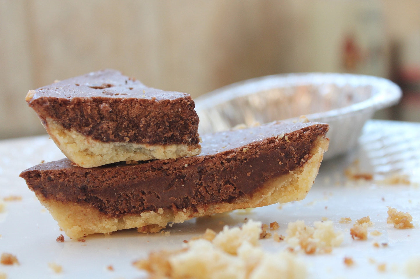 Keto/Gf Chocolate Chess MINI pies!