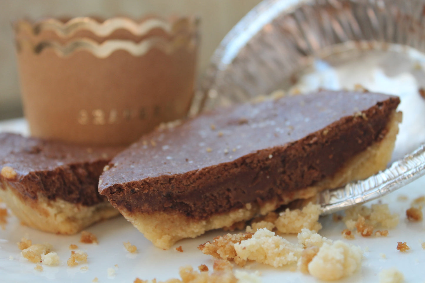 Keto/Gf Chocolate Chess MINI pies!