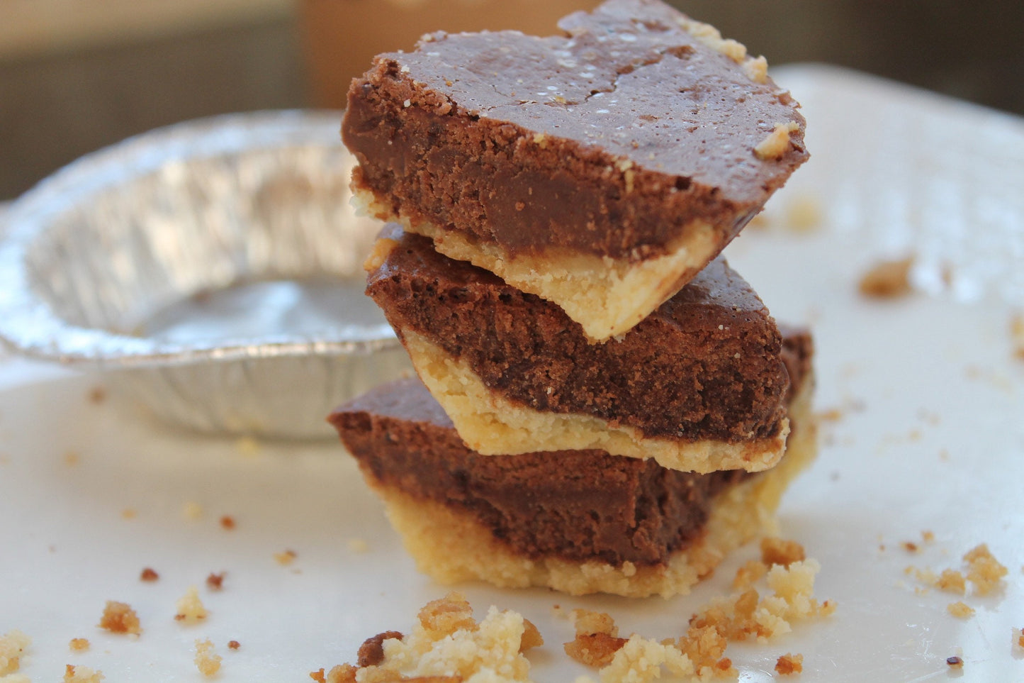 Keto/Gf Chocolate Chess MINI pies!