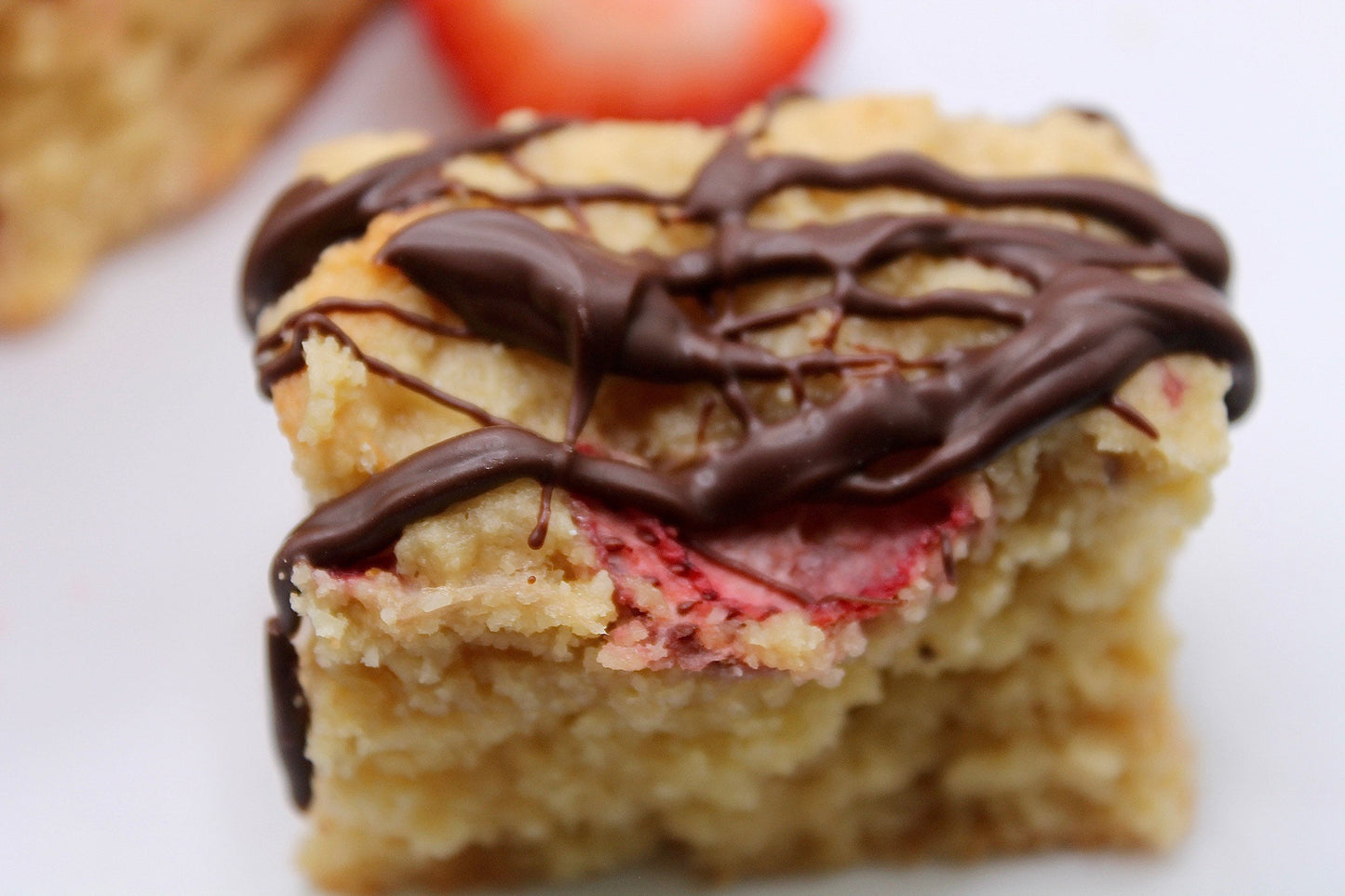 Keto/GF Strawberry Shortcake Bars