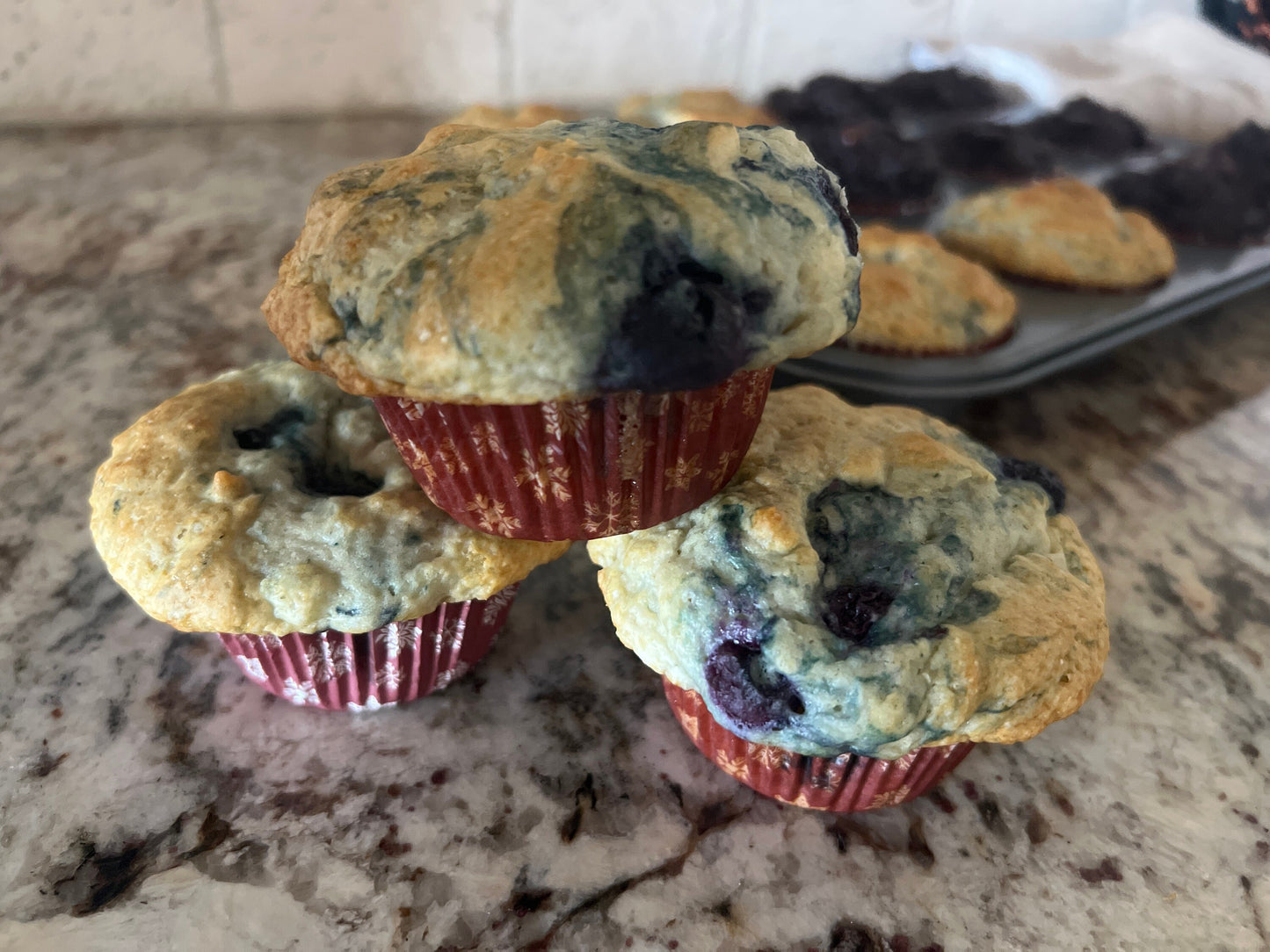FAT FREE Blueberry muffins
