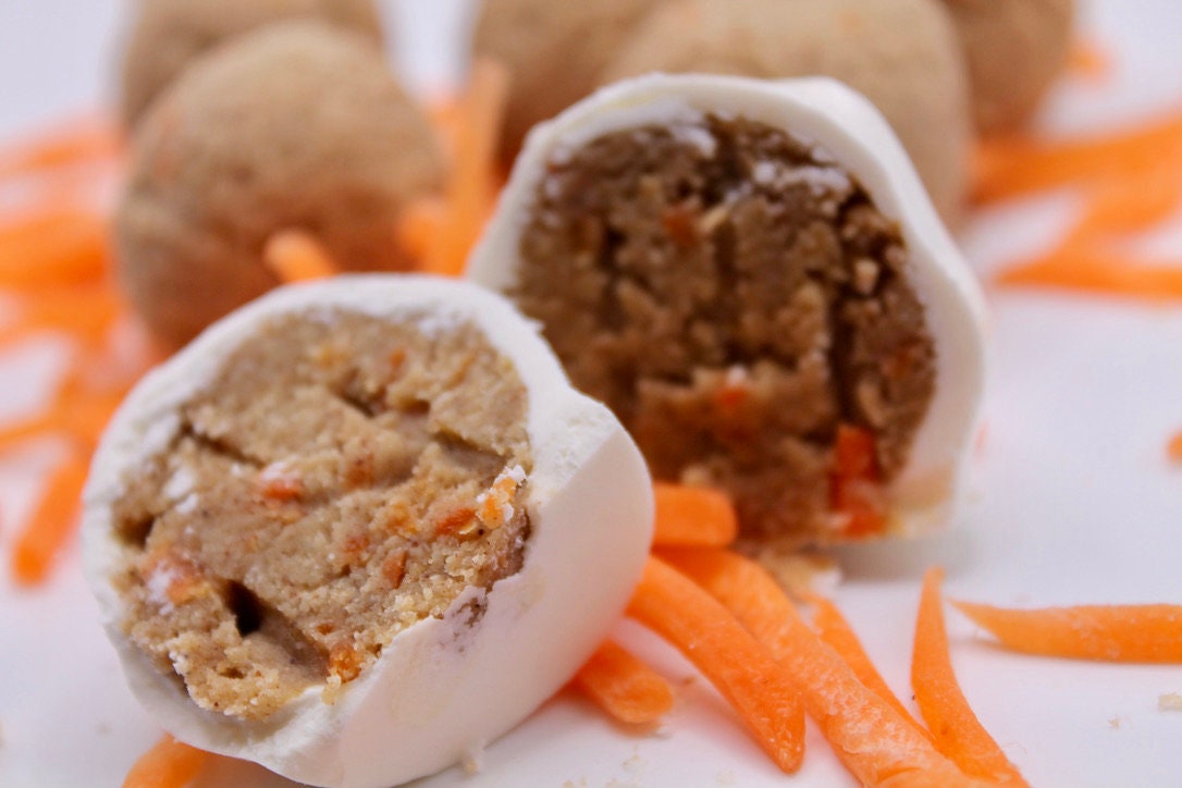 Keto/GF Carrot Cake Truffles