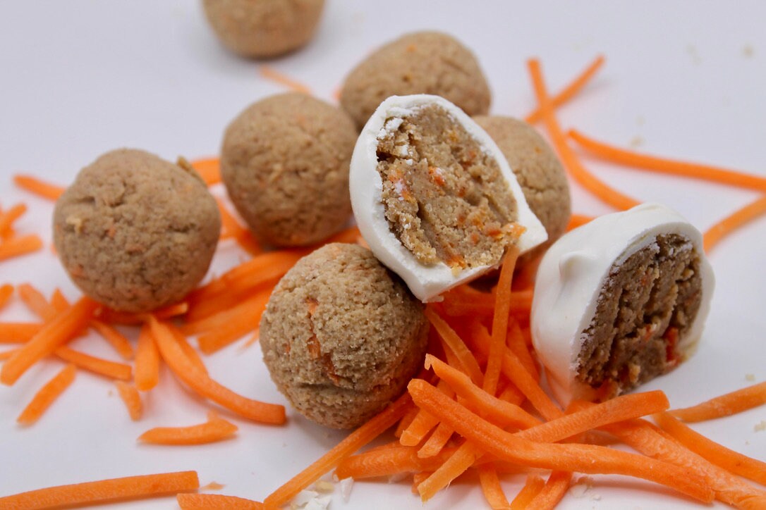 Keto/GF Carrot Cake Truffles