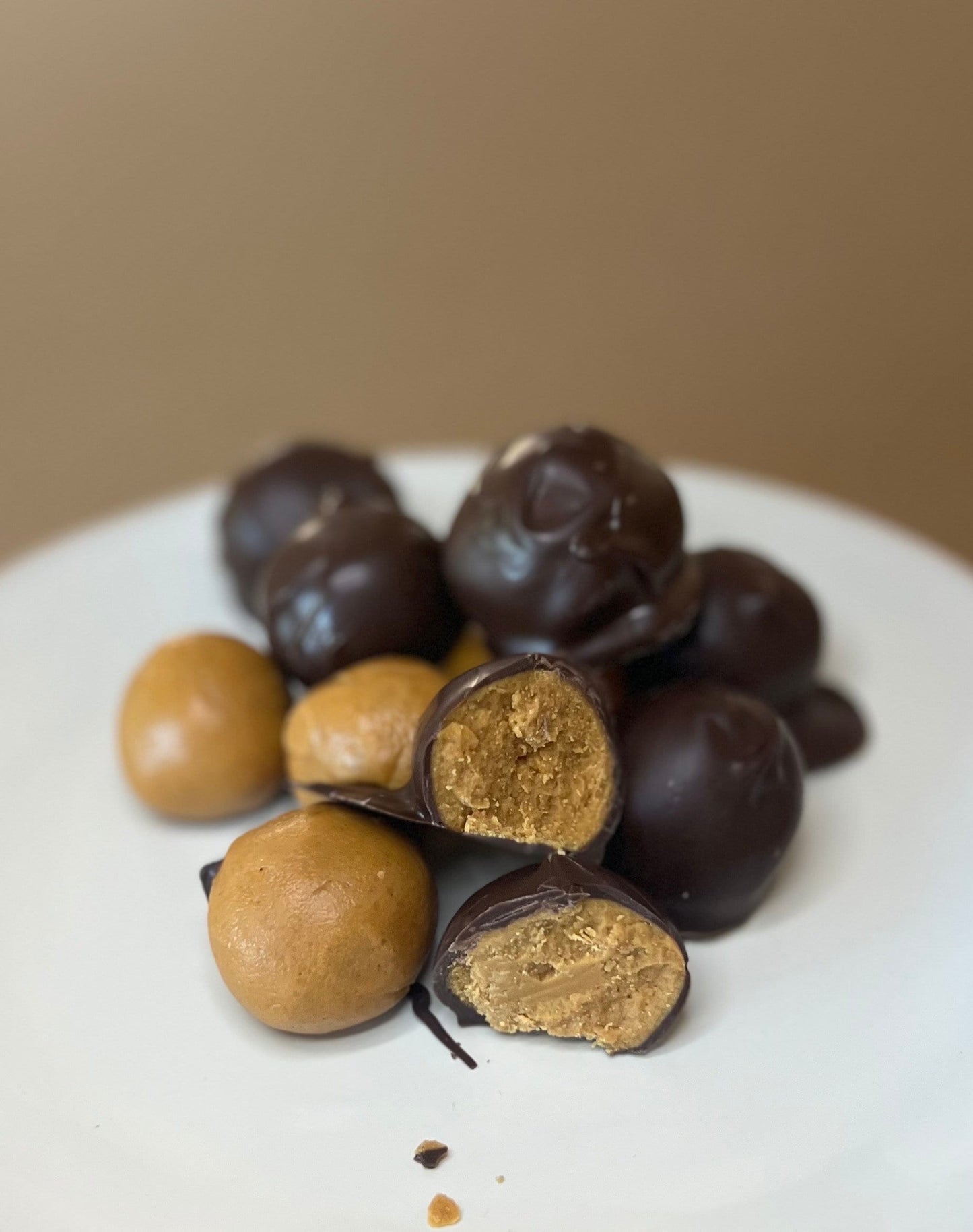 Keto/GF peanut butter truffles