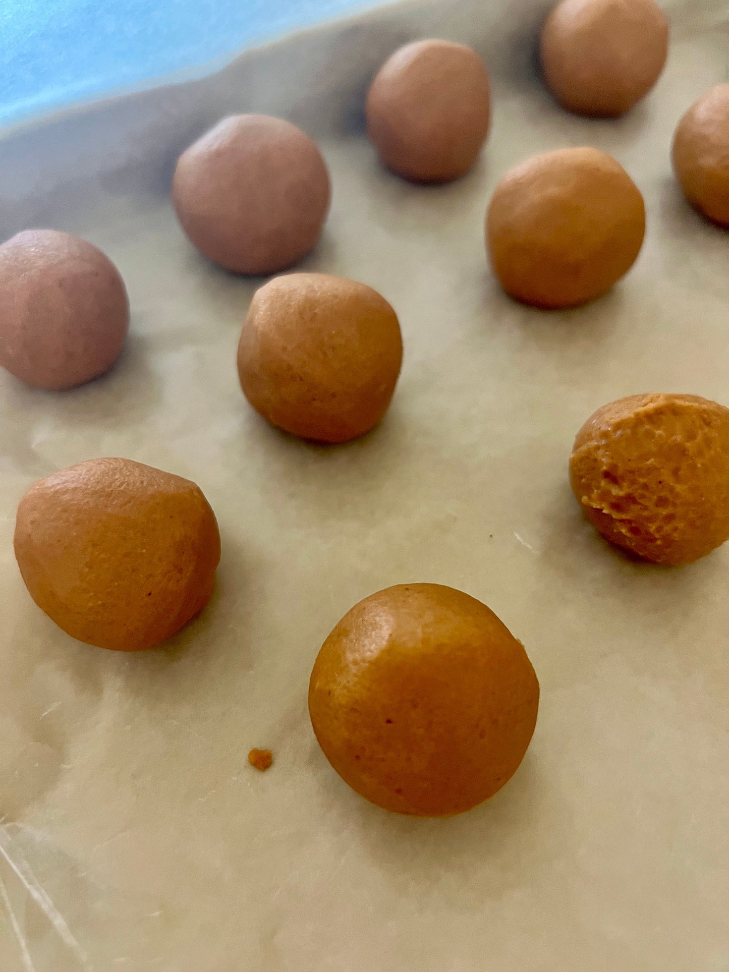 Keto/GF peanut butter truffles
