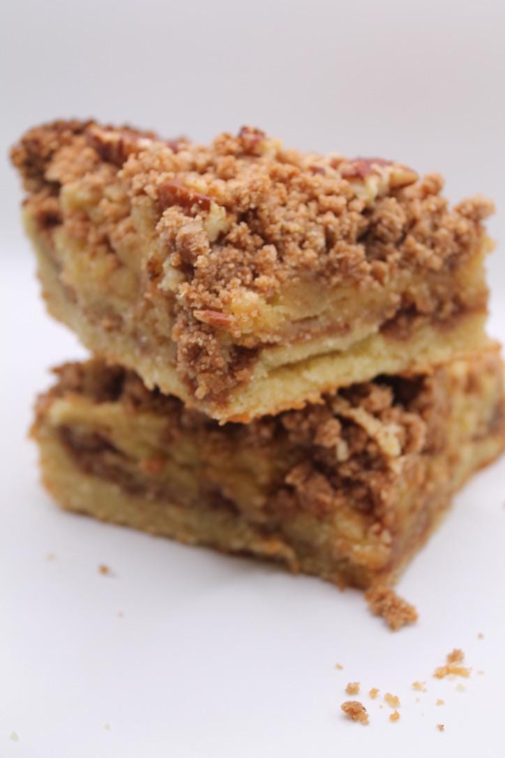 3.6 Net Carb Keto/GF Crumb Cake
