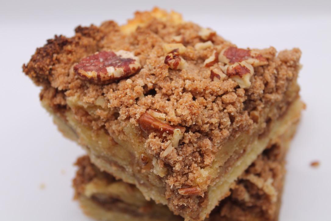 3.6 Net Carb Keto/GF Crumb Cake