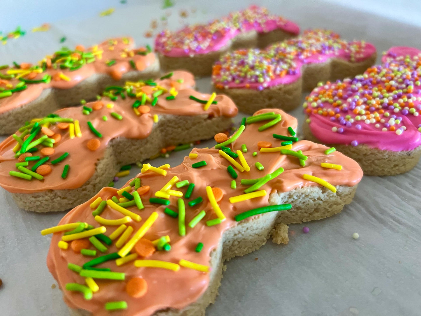 KETO/GF 1.5 Net Carb Spring Time Bunny Cookies