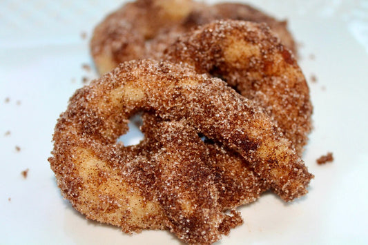 Fat Free/Sugar free Cinnamon “Sugar” Pretzels
