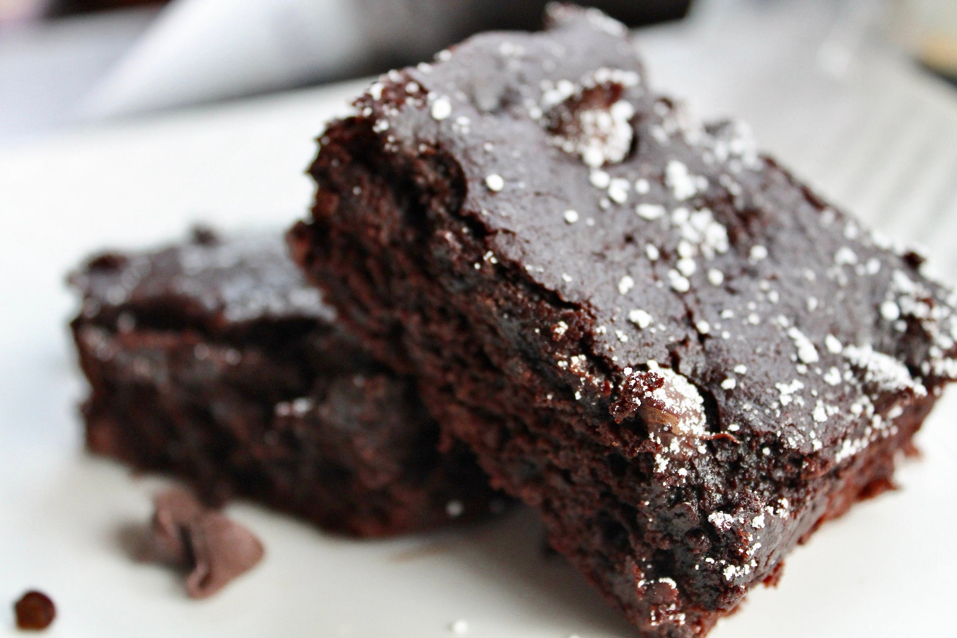 LOW FAT Fudge Brownies