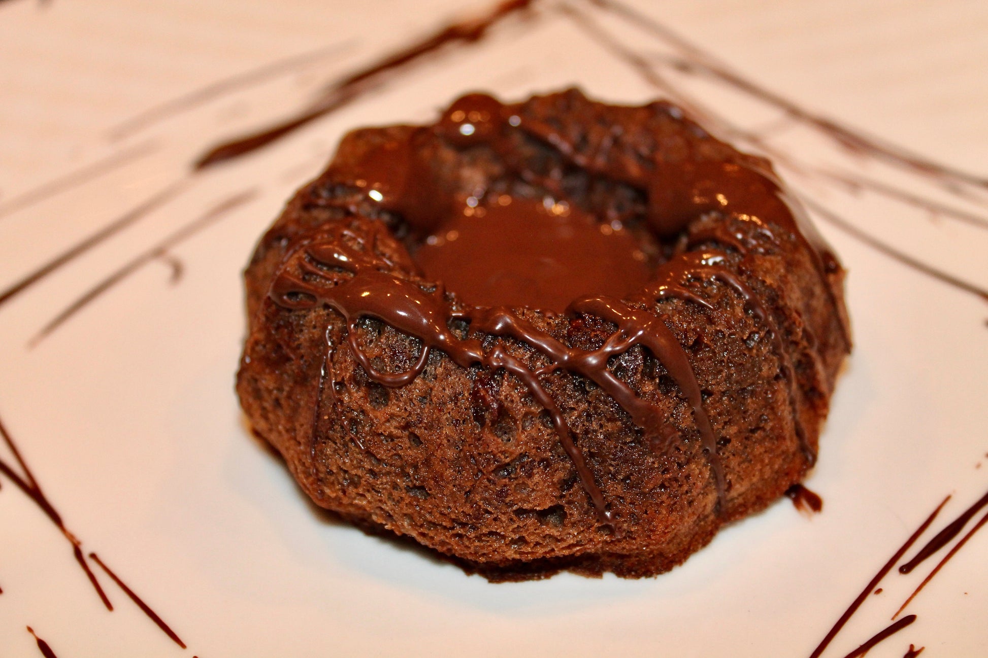 2g net KETO/GF Chocolate Bundt Cakes