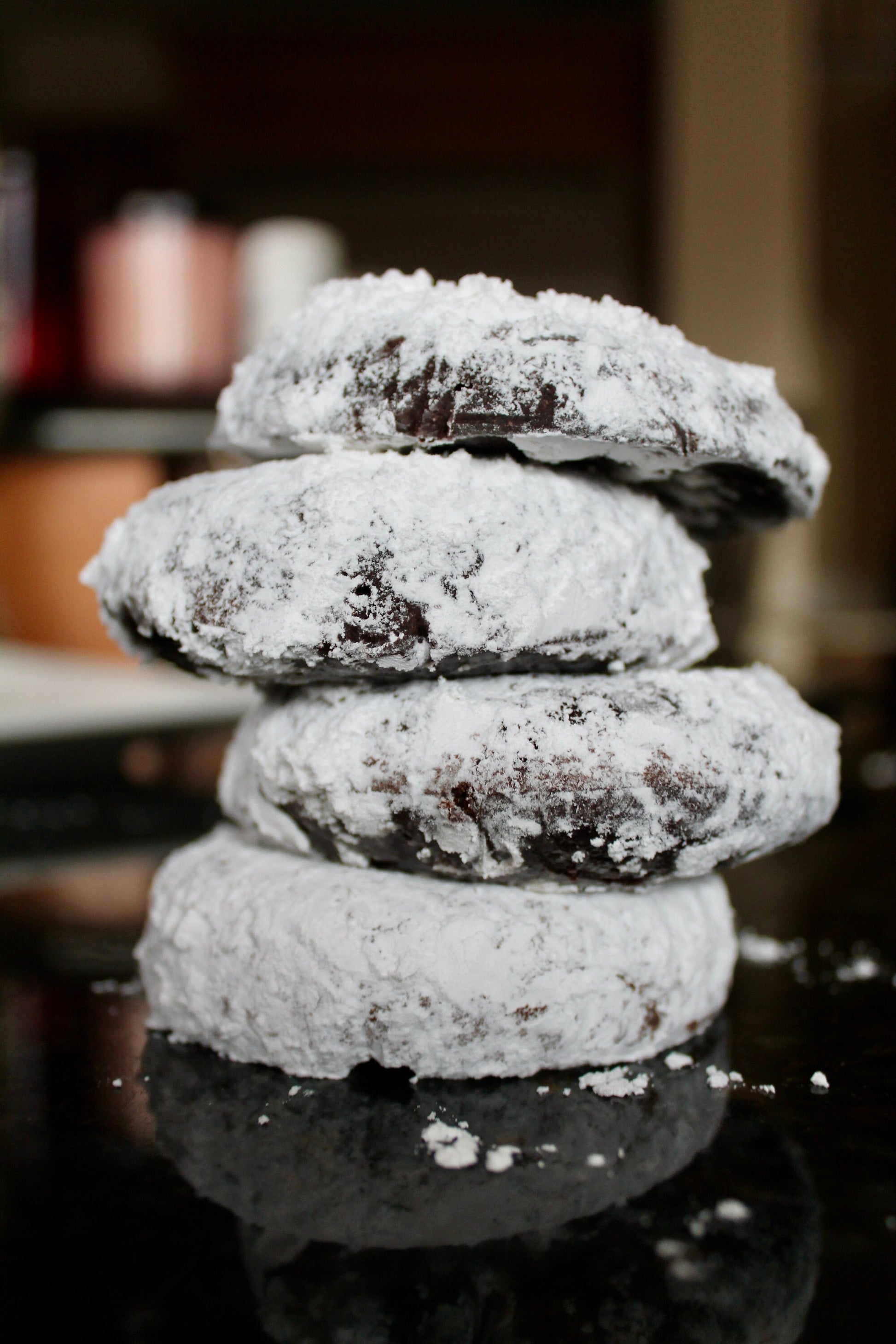 LOW FAT Chocolate Donuts