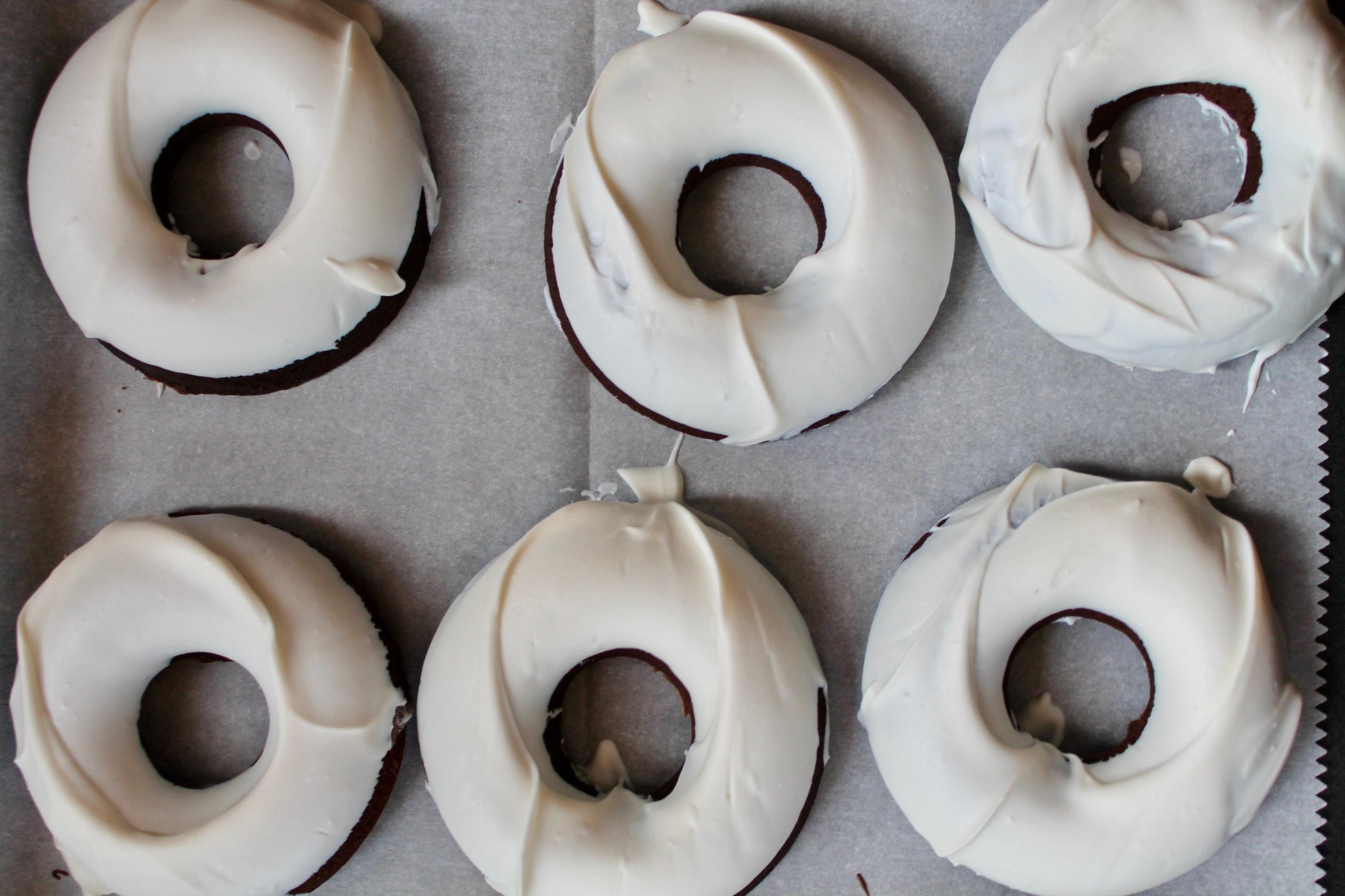 LOW FAT Chocolate Donuts