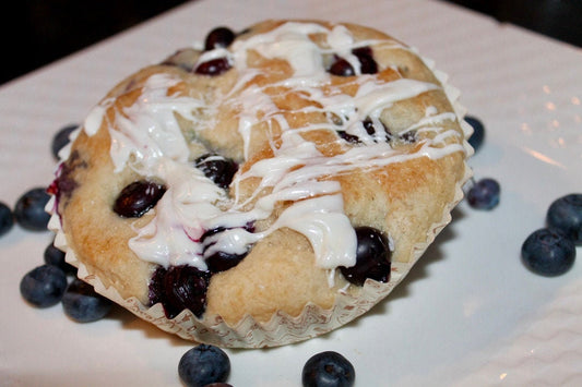 FAT FREE Blueberry muffins