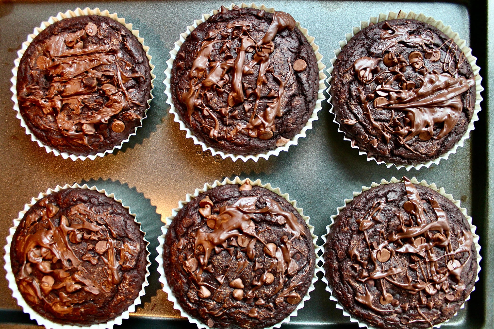 FAT FREE Chocolate Muffins
