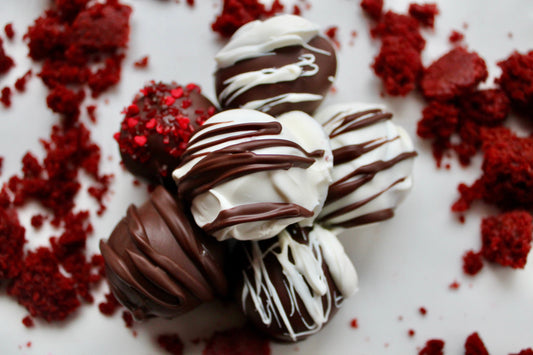 Keto/GF Red Velvet Cake Truffles