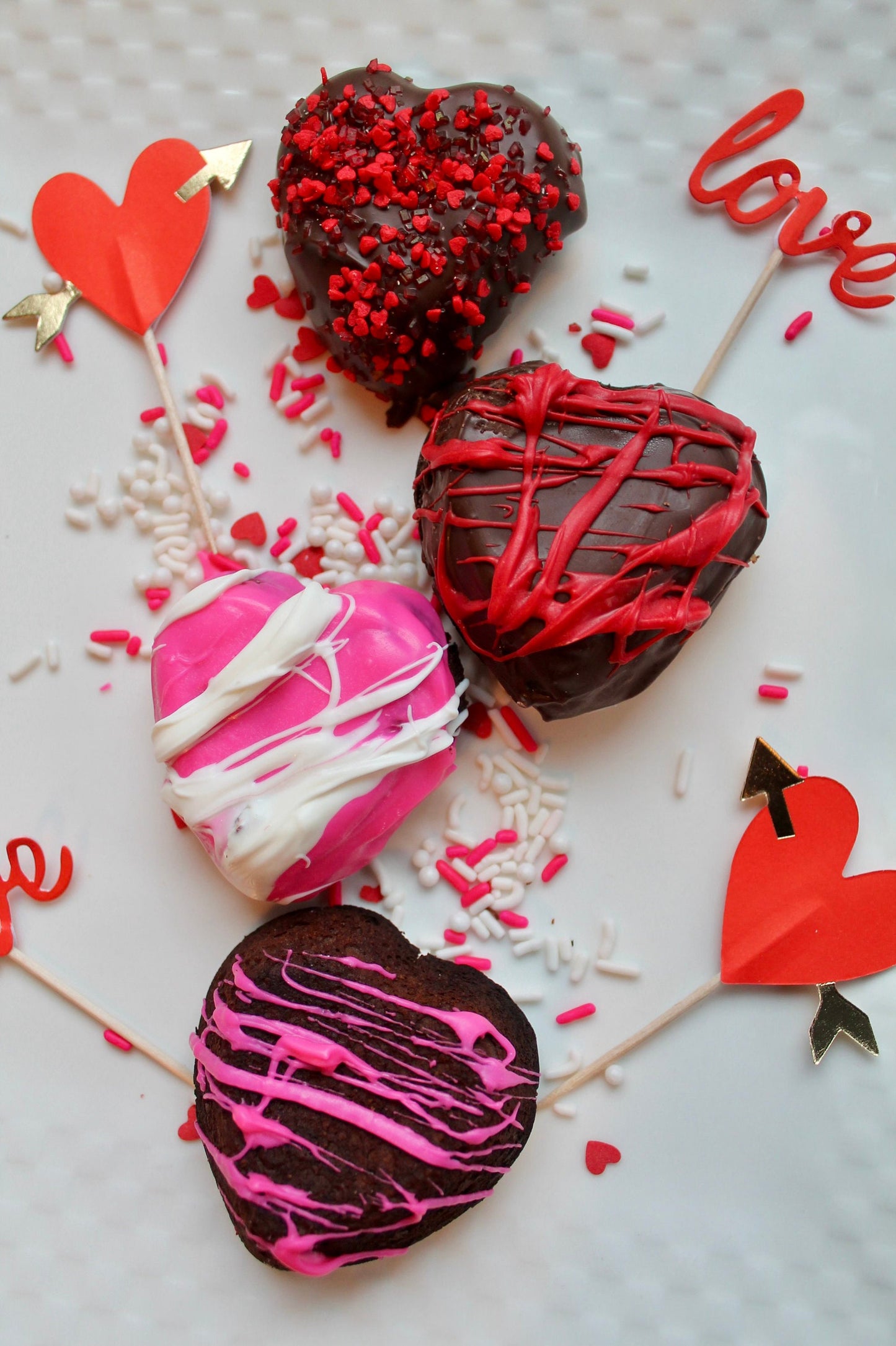 Keto/Gf Valentines Day Brownies