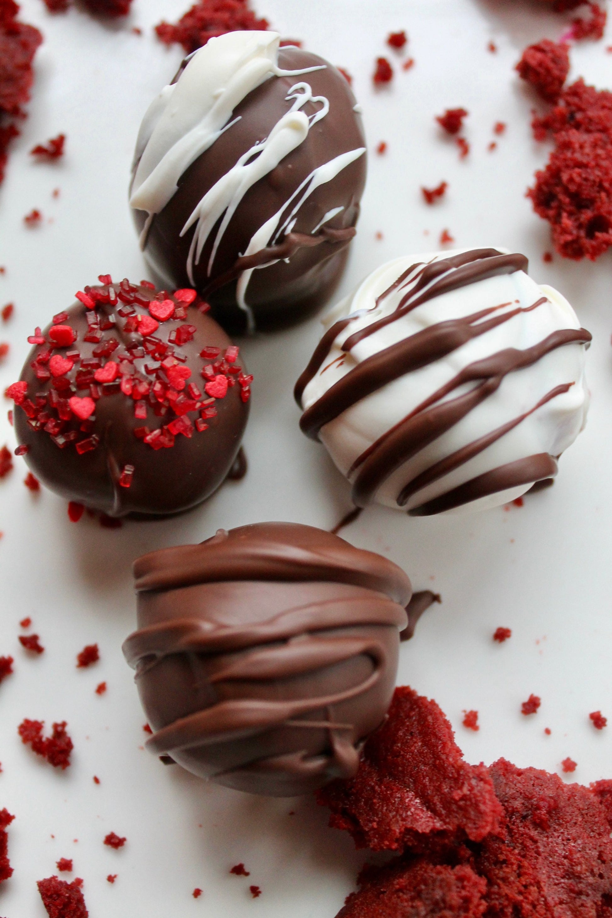 Keto/GF Red Velvet Cake Truffles