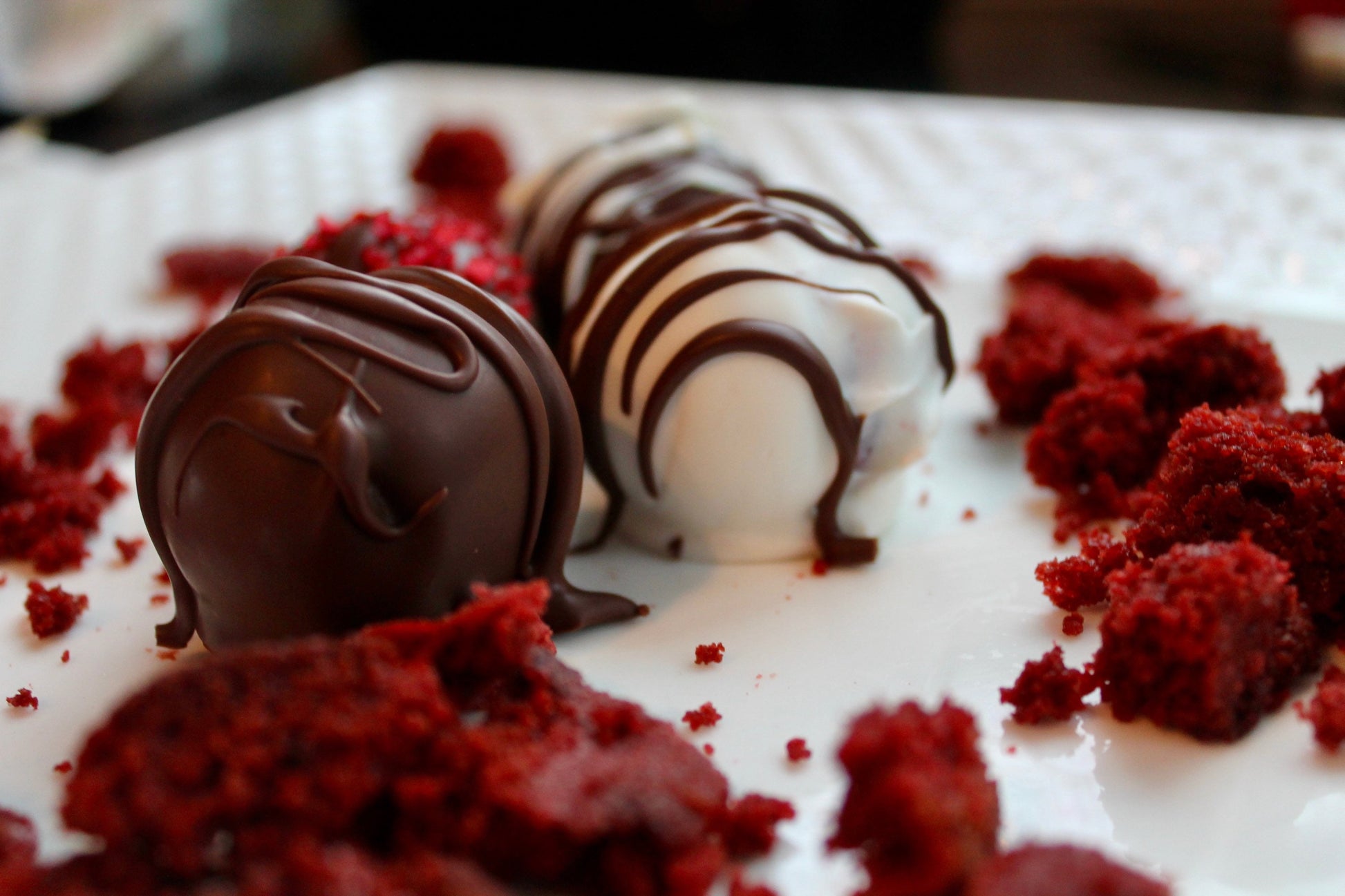 Keto/GF Red Velvet Cake Truffles