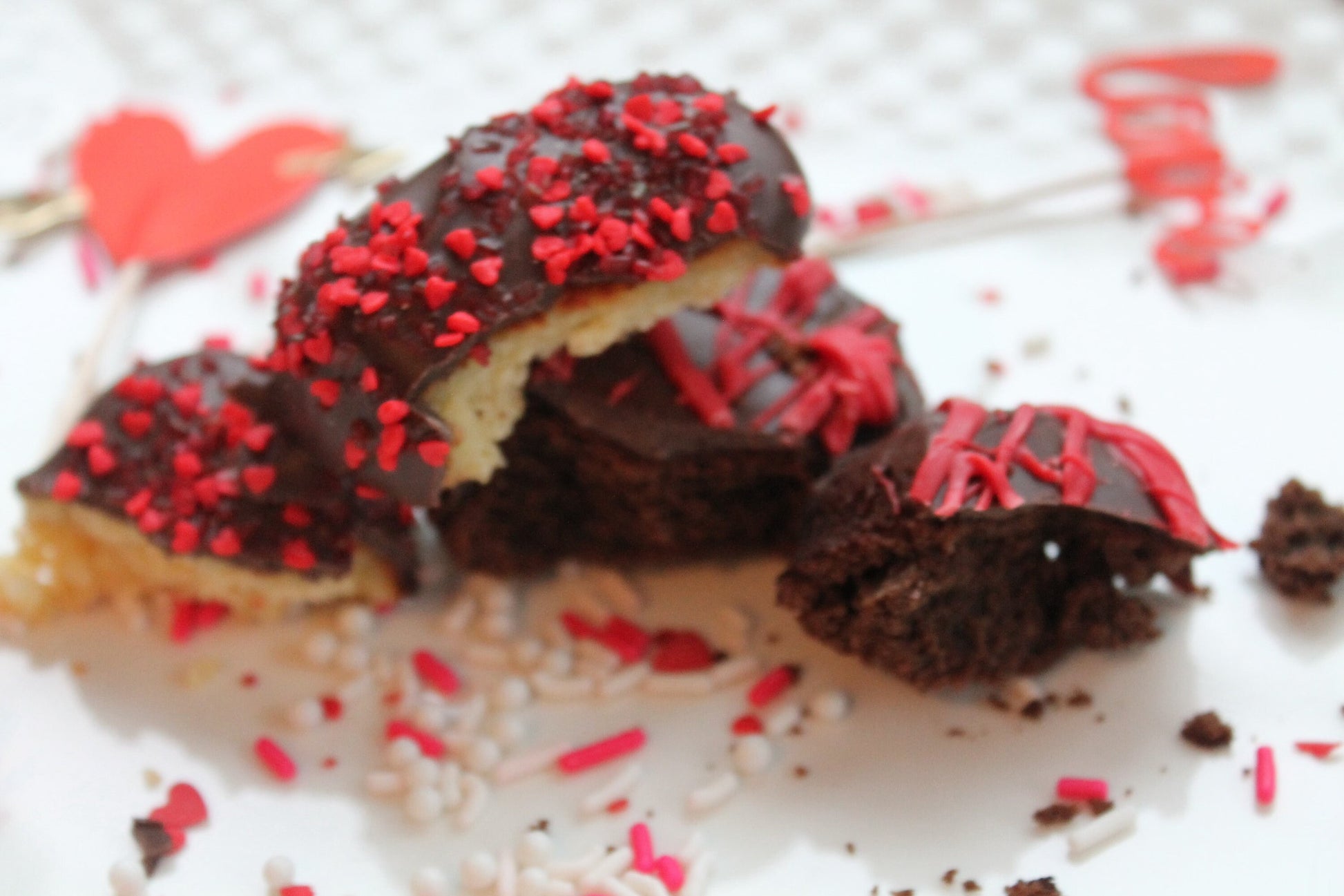 Keto/GF Valentines Day Donuts