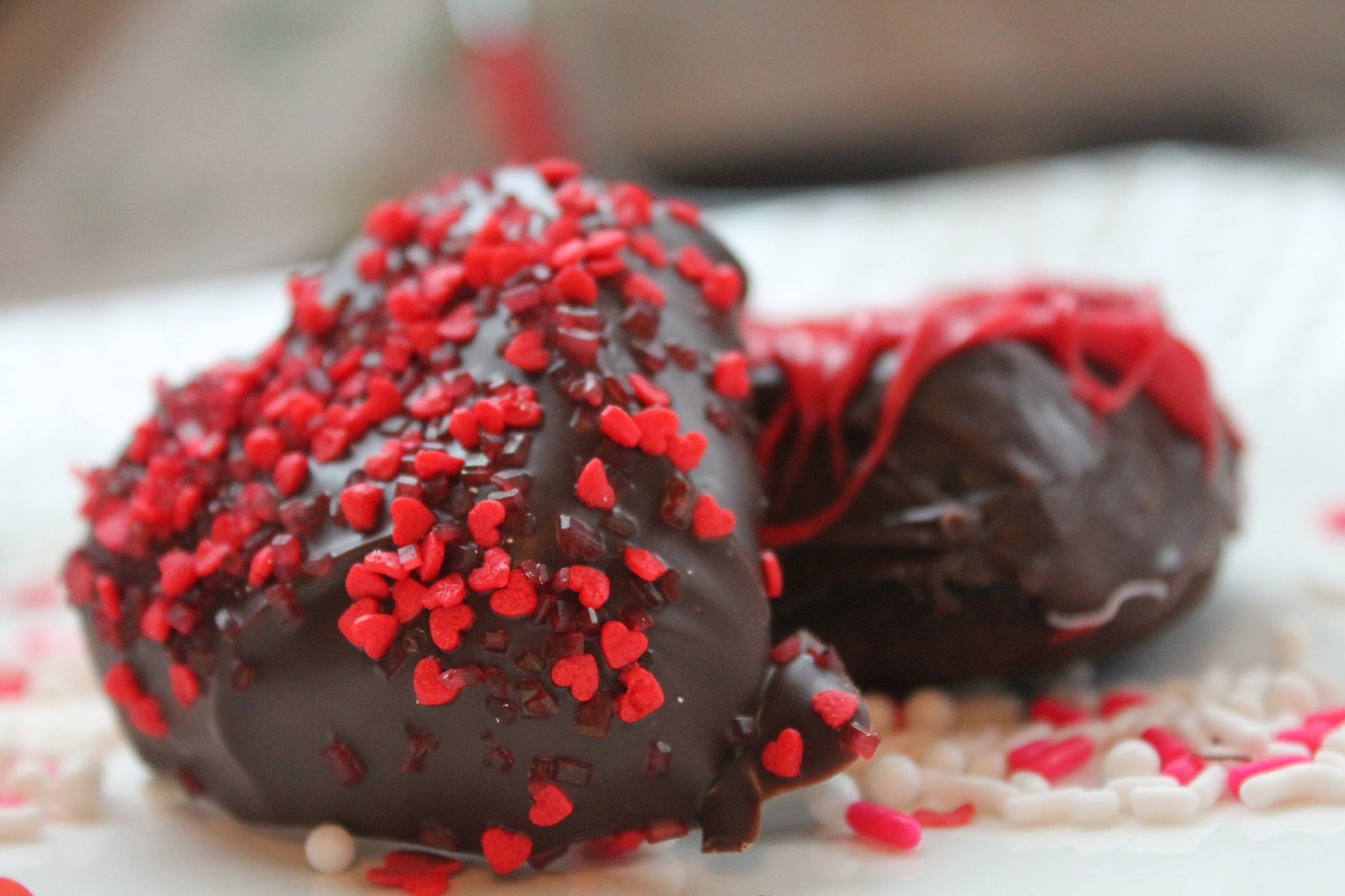 Keto/GF Valentines Day Donuts