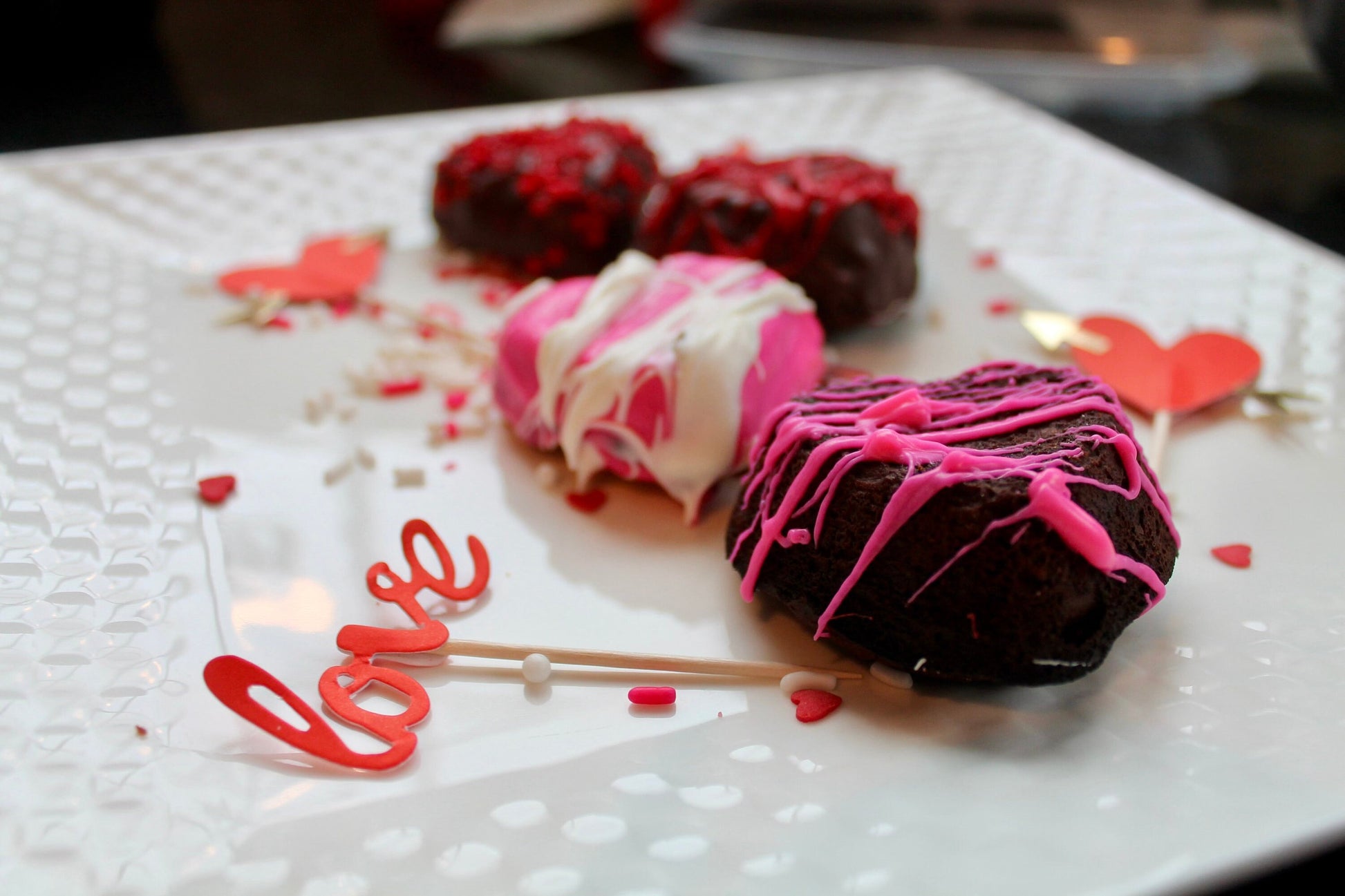 Keto/Gf Valentines Day Brownies