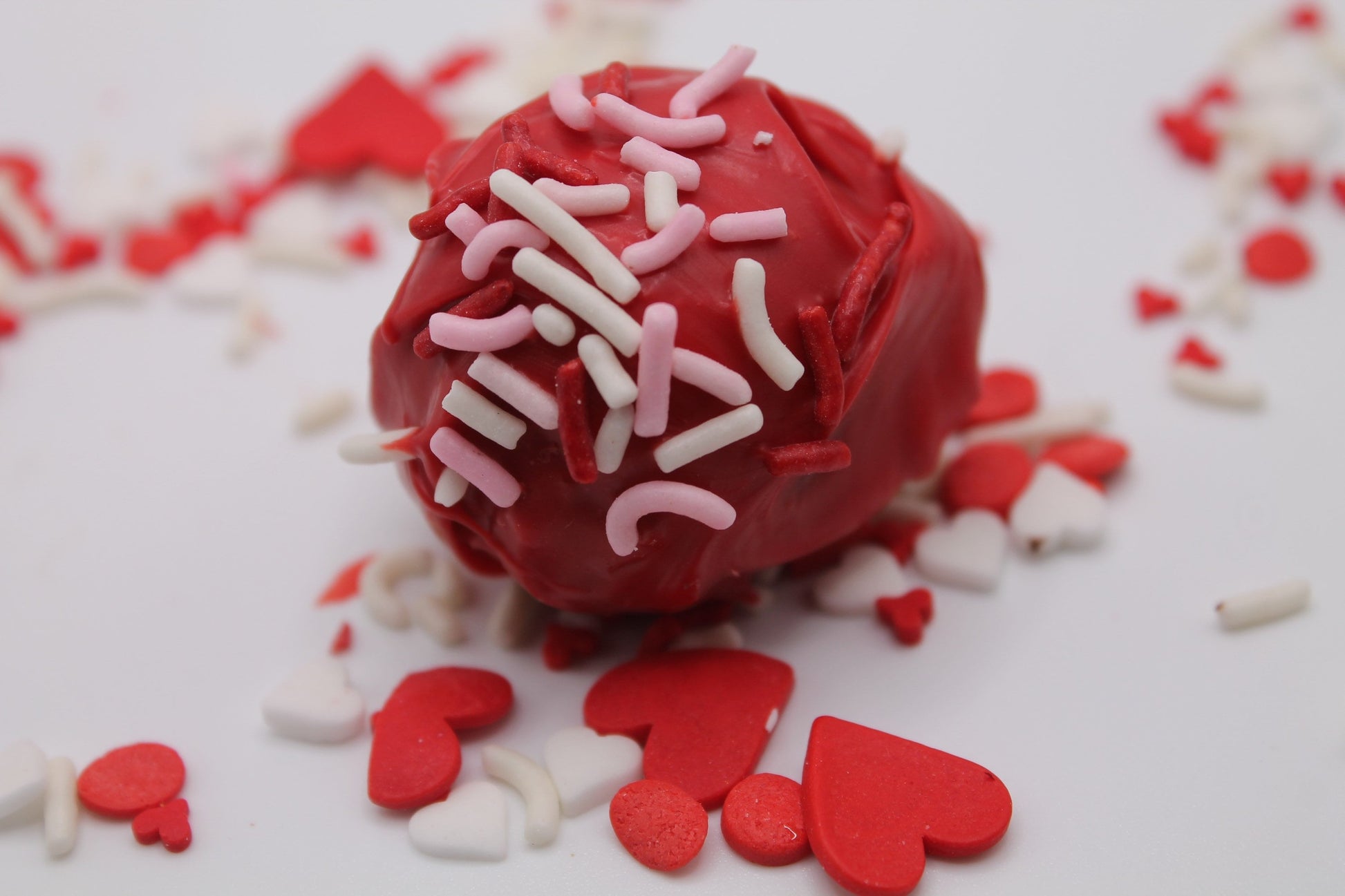 Valentines Day Edition Keto/gf Cake truffles