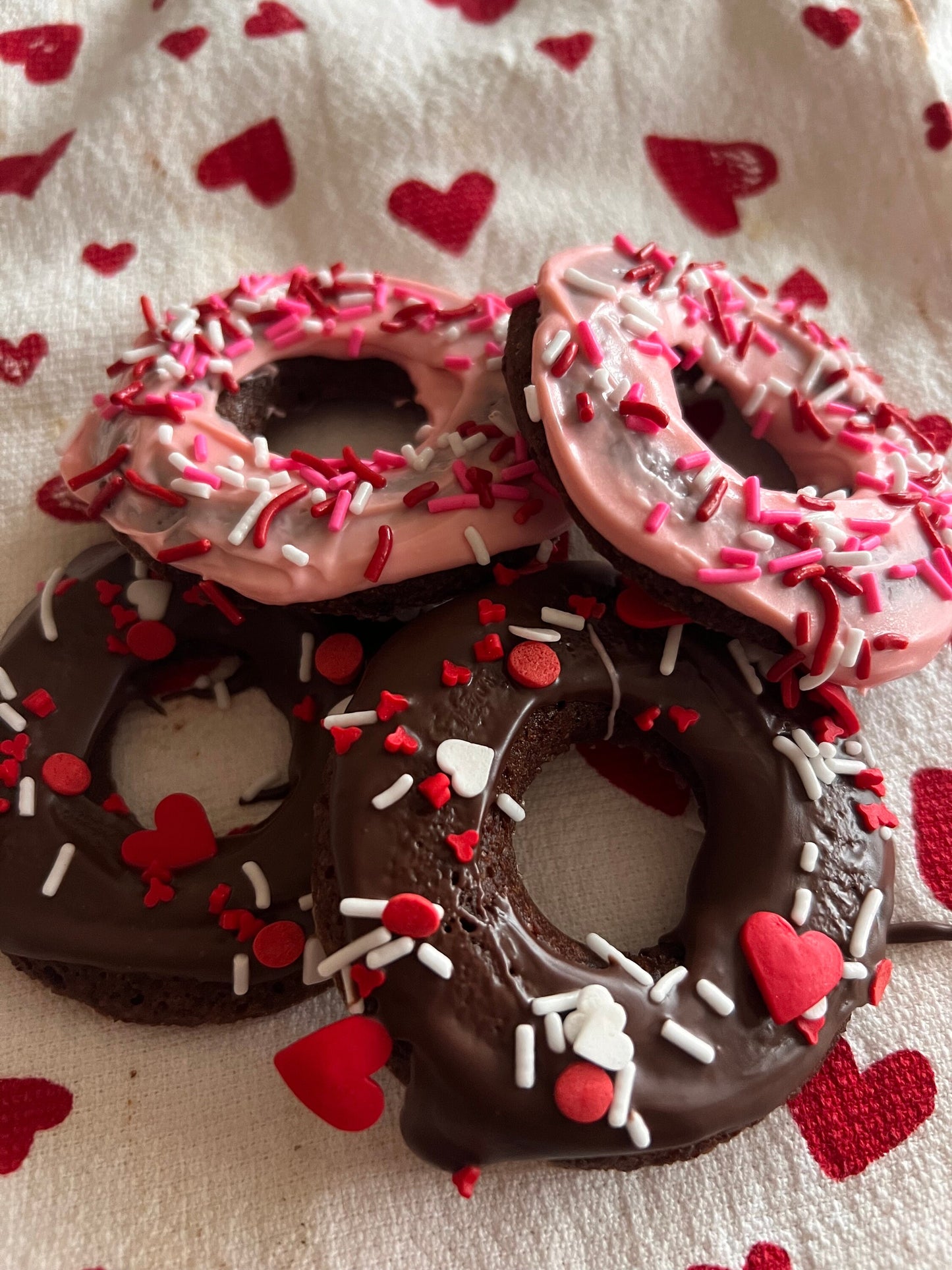 Keto/GF Valentines Day Donuts