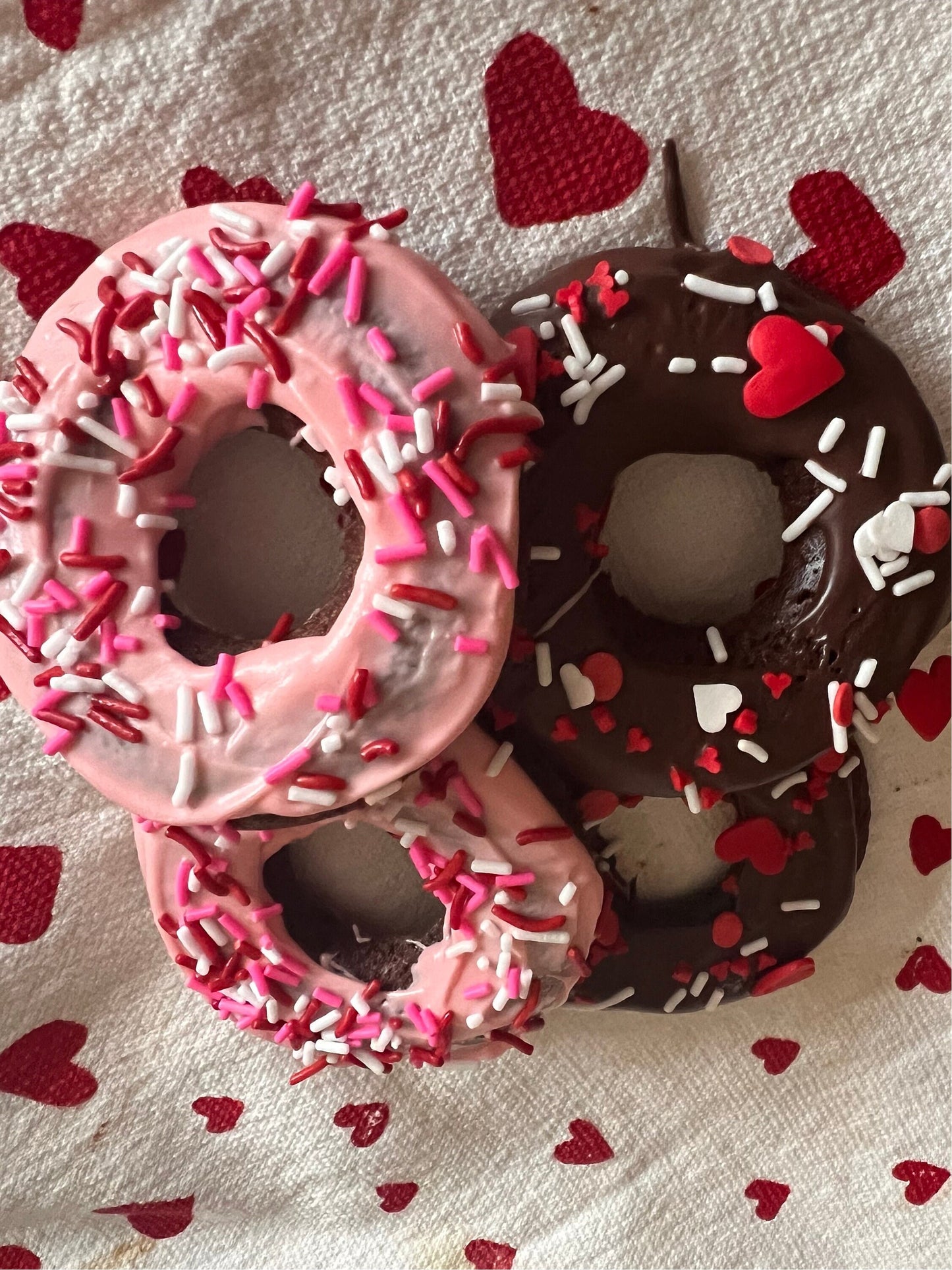 Keto/GF Valentines Day Donuts
