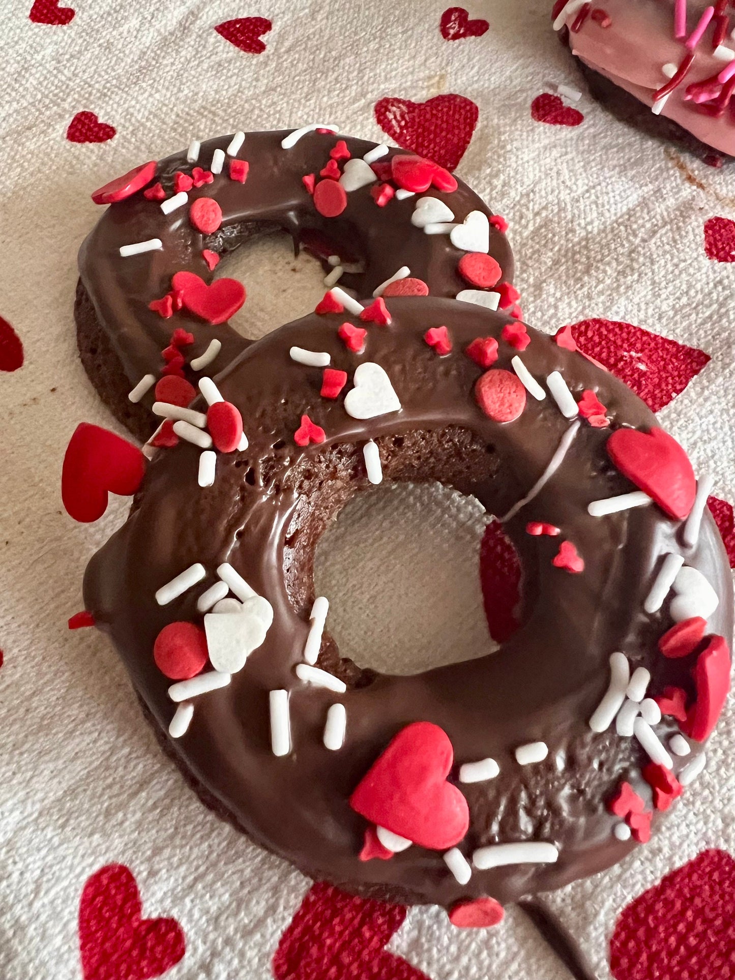Keto/GF Valentines Day Donuts