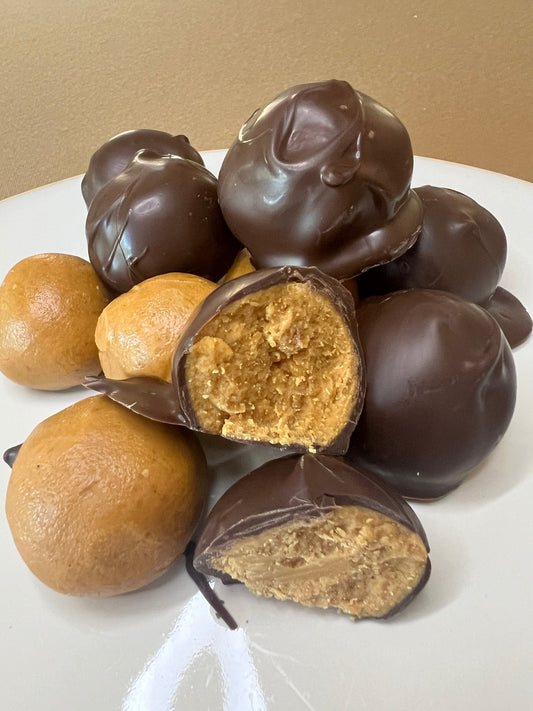 Keto/GF peanut butter truffles