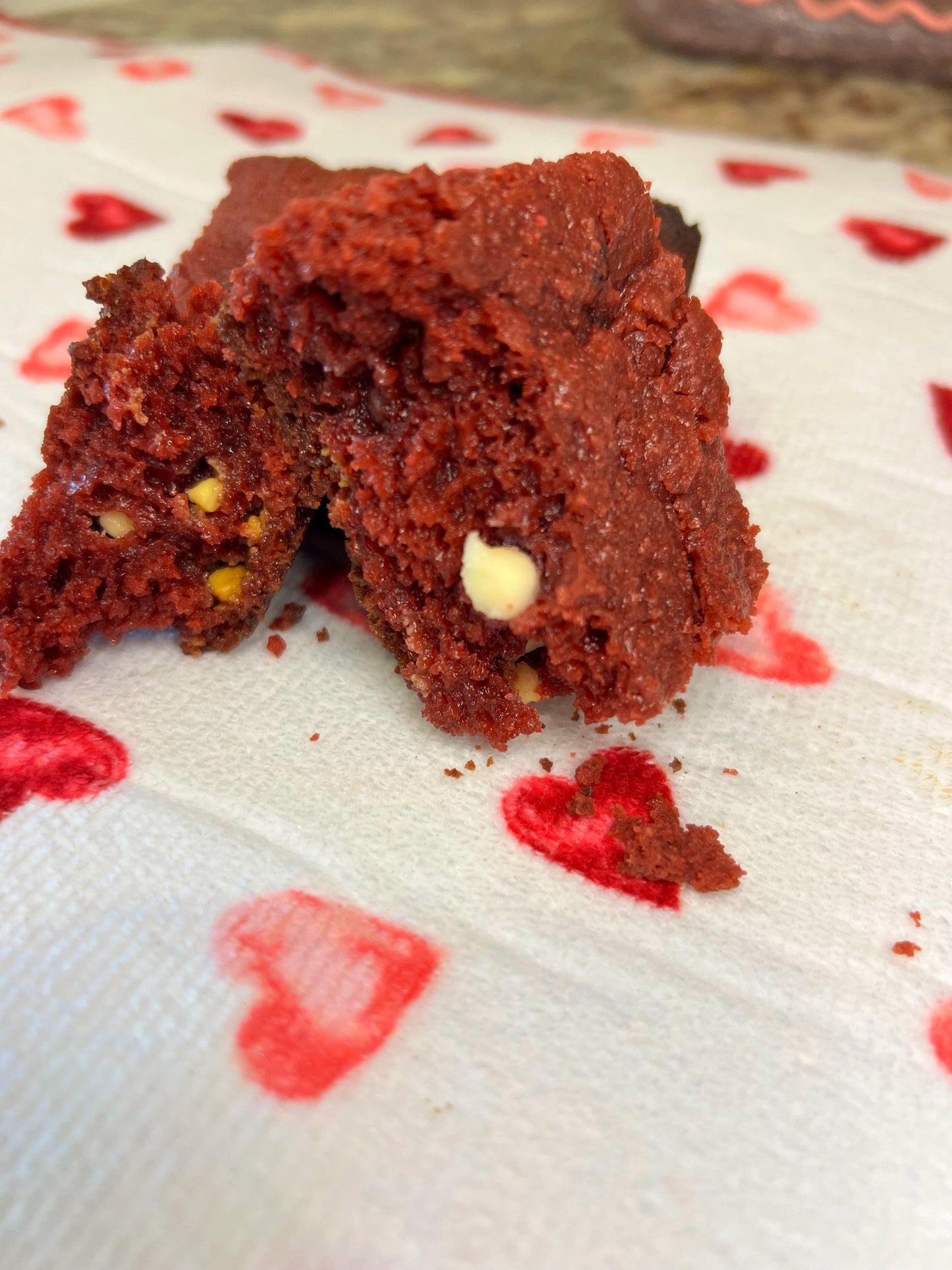 Keto/Gf Red Velvet Blondie Bars